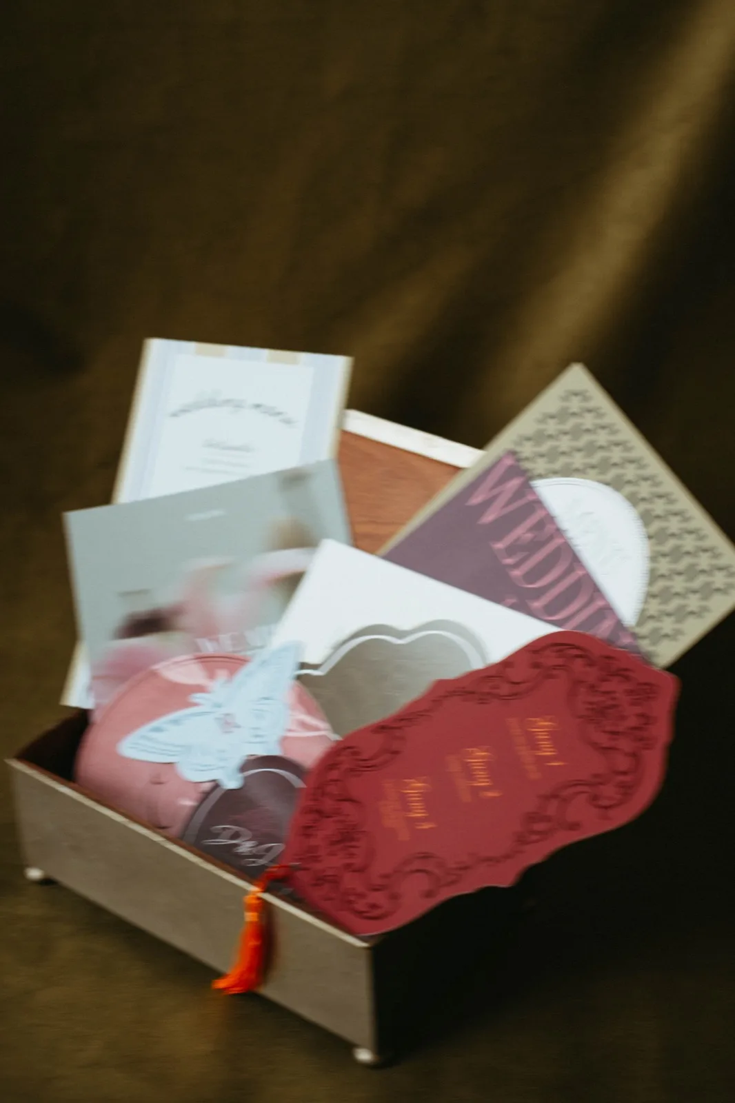 Trouwmenukaarten Fibre Stationery