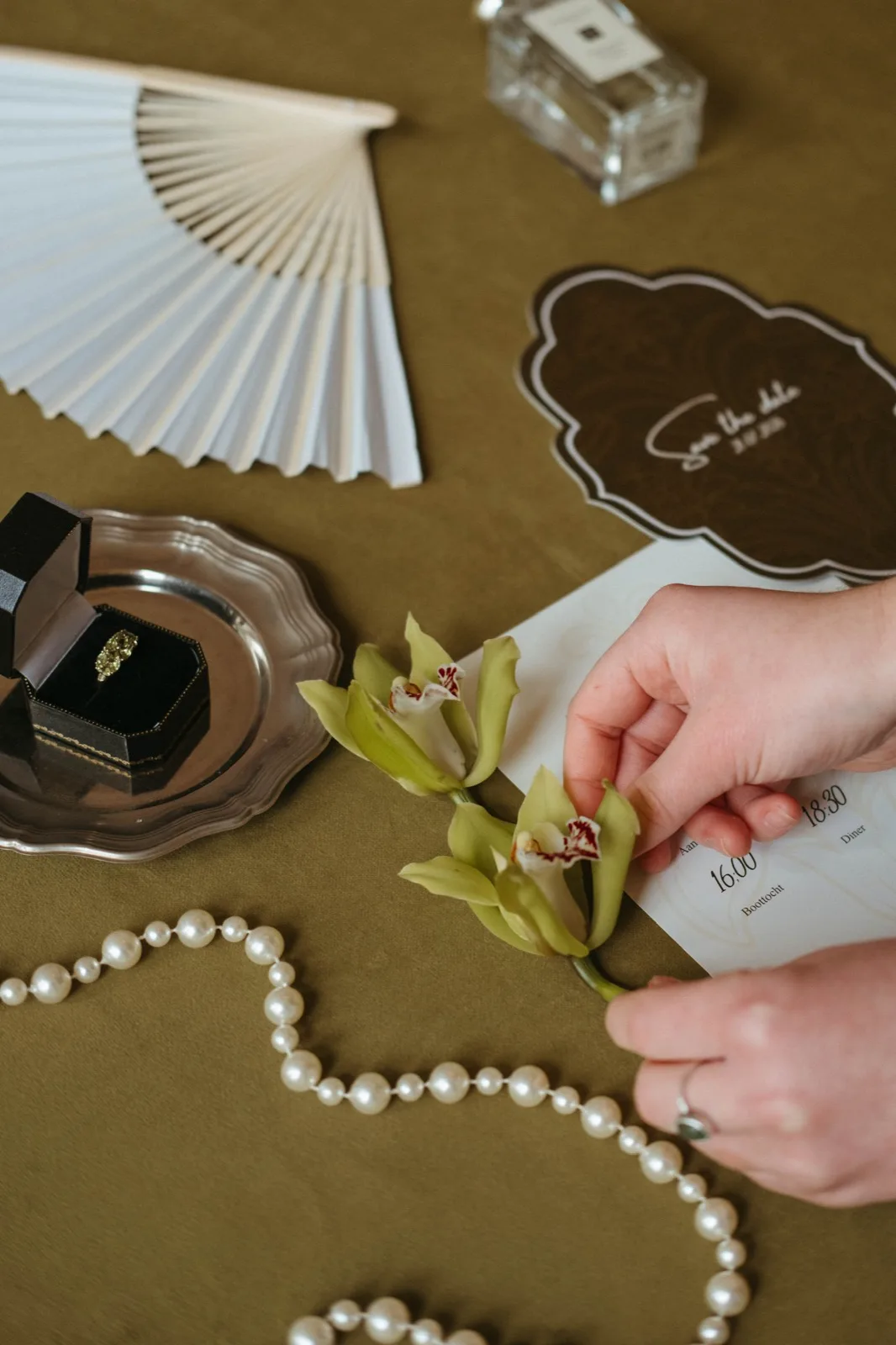 Trouwtafeldecoratie Fibre Stationery