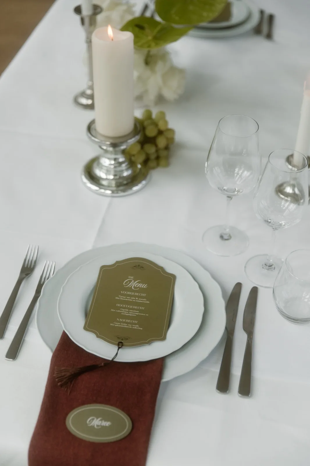 Gepersonaliseerde trouwkaarten Fibre Stationery