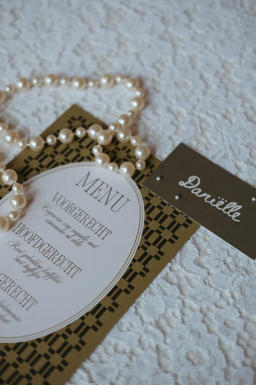 Plaatskaartjes bruiloft Fibre Stationery